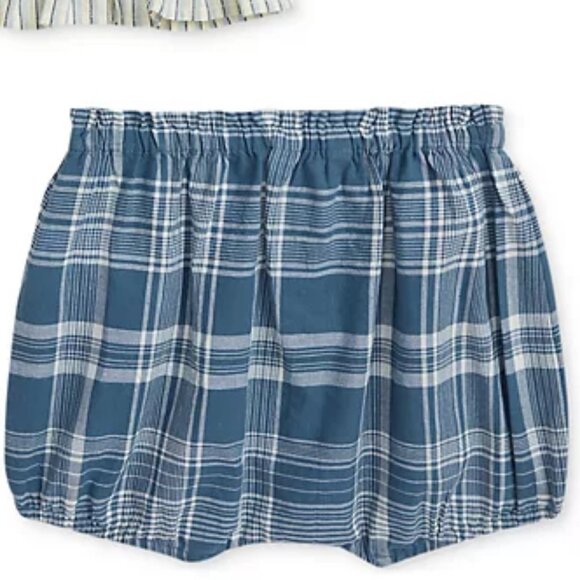 Polo Ralph Lauren Baby Girls Striped Cotton Top & Plaid Bloomers New with Tags - Picture 6 of 6